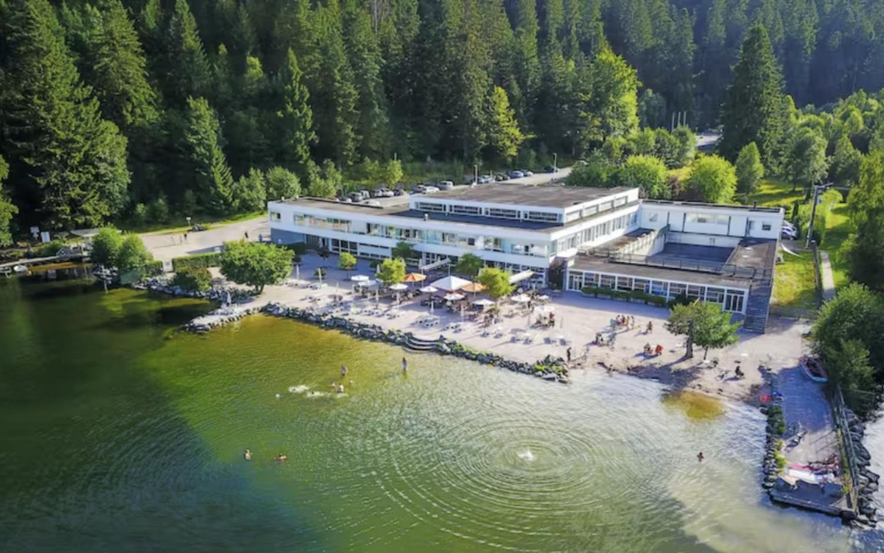 Appart'Hotel Lido Au Bord De L'Eau Gerardmer Exterior photo